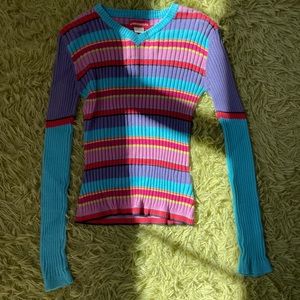 🟦🟪KNITTED TOP🟪🟦
